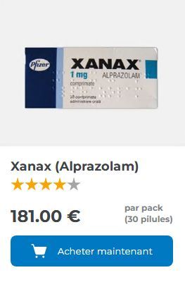Acheter du Xanax en ligne : Guide et précautions